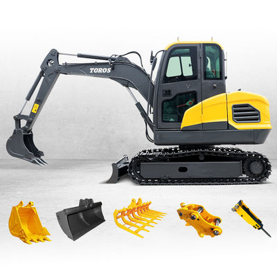 ποιότητας  Powerful 1.2Ton Mini Hydraulic Excavator With 1200mm Track Length εργοστάσιο