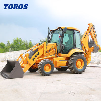 ποιότητας  TOROS Versatile Mini Backhoe Loader Machine 1 Ton 2 Ton 3 Ton εργοστάσιο