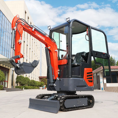 Customizable Hydraulic Mini Excavator For Farm Use 1.2ton Easy To Operate