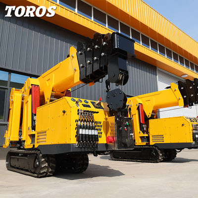 Αγορά 1 τόνος καραβάκι Spider Crawler Tracked Mini Crane Υψηλής απόδοσης online manufacture