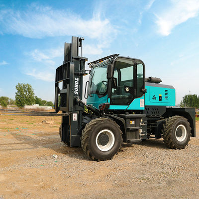 EPA 5 Ton Rough Terrain Forklift 4wd