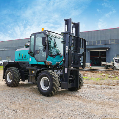 EPA 5 Ton Rough Terrain Forklift 4wd