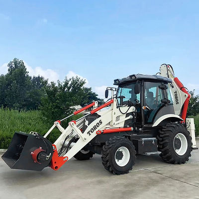 2500kg Wheel  Backhoe Loader Equipment