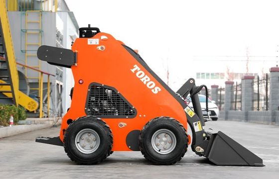 Powerful Mini Stand Up Skid Steer Agricultural Skid Steers Multipurpose
