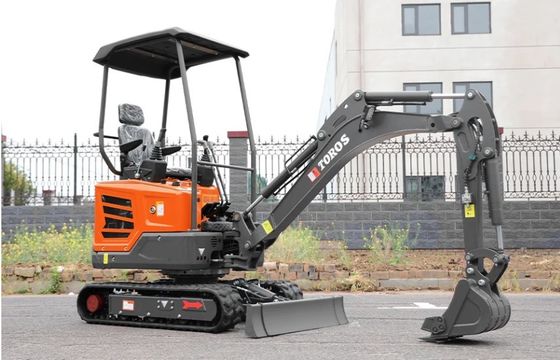 Miniature Digger 1 Ton 2 Ton Mini Construction Excavator Digging Bagger Machine