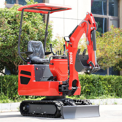 TE-10 Mini Excavator Latest one-ton mini excavator，New mechanical structure，Thickened tracks