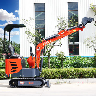 Πολυλειτουργικός εξορυκτής Toros Mini 1 τόνος Micro Digger με κινητήρα Koop