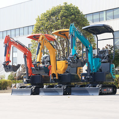 1.2 τόνων κινητήρας ντίζελ Toros Mini Excavator 22MPa Δυνάμωση λειτουργίας