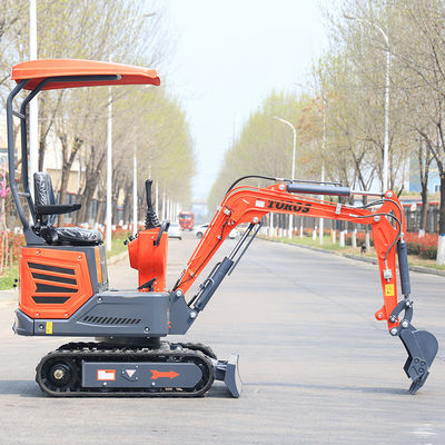 1.2 τόνων κινητήρας ντίζελ Toros Mini Excavator 22MPa Δυνάμωση λειτουργίας