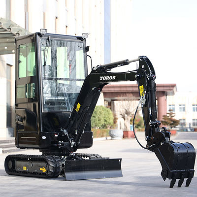 11.8KW 2600rpm 1,8 τόνων Μίνι Εκσκαφέας Μικρό Εκσκαφέας Μηχανή για την Αγροτική Οικογένεια