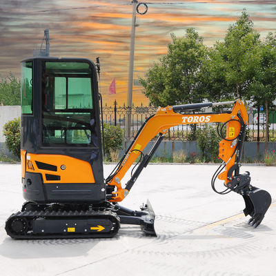 11.8KW 2600rpm 1,8 τόνων Μίνι Εκσκαφέας Μικρό Εκσκαφέας Μηχανή για την Αγροτική Οικογένεια