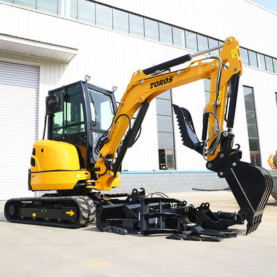 Τόρος 3,5 τόνων Mini Digger Minibagger Συμπληρωματικό εξοπλισμό ανασκαφής