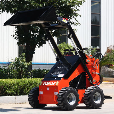 Πολυλειτουργικό 25-35hp Στάσου πίσω από Mini Skid Steer Μικρό φορτιστή Skid