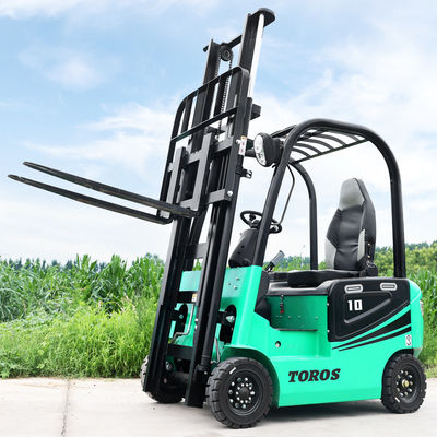 2.5ton τετράτροχο ηλεκτρικό Forklift φορτηγό EPA αντιστάθμισης φορτηγών ηλεκτρικό επικυρωμένο