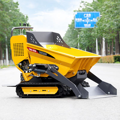 Ενσωματωμένο ένα κομμάτι αυτοφόρτωσης Mini Dumper Crawler για εργασία γης