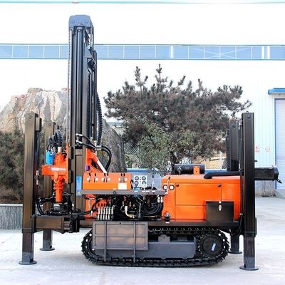 300 mm διάμετρος φορητό εξοπλισμό γεώτρησης πηγάδι νερού με κινητήρα ντίζελ
