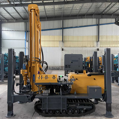 300mm Crawler Mounted Drill Rig Μηχανή γεωτρήσεις νερού εύκολη λειτουργία