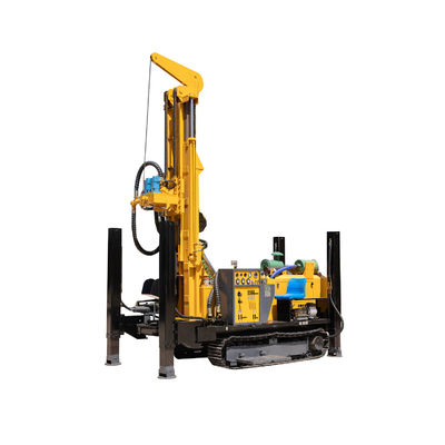 300mm Crawler Mounted Drill Rig Μηχανή γεωτρήσεις νερού εύκολη λειτουργία