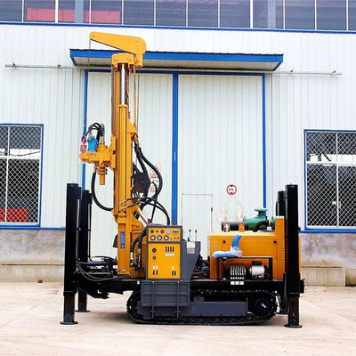 300mm Crawler Mounted Drill Rig Μηχανή γεωτρήσεις νερού εύκολη λειτουργία