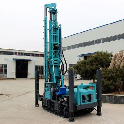 300mm Crawler Mounted Drill Rig Μηχανή γεωτρήσεις νερού εύκολη λειτουργία