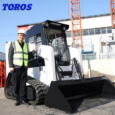 Προσαρμογή Κατασκευή 4 Wheel Steer Skid Steer 18,2KW High Efficiency