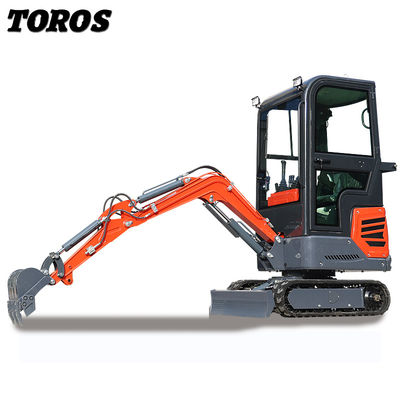 Δυνατή Mini Excavator 1.2 τόνων με πιστοποίηση CE EPA EURO 5