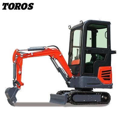 930mm πλάτος πλαισίου 1200kg Mini Crawler Excavator για ελαφριά κατασκευή