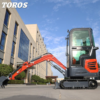 Μηχάνημα Mini Excavator πολλαπλών χρήσεων 1 τόνου Υδραυλική εξοικονόμηση χώρου