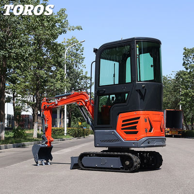 Mini Crawler Excavator 1,2 τόνων εξαιρετικά ευέλικτο πλάτος τροχιάς 180 mm