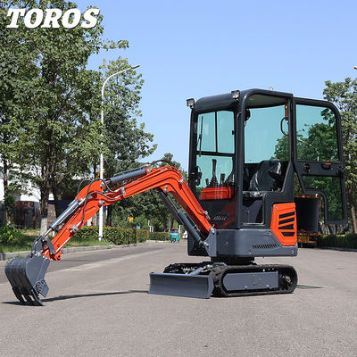 Σπιτικό Εμπορικό 1.2 τόνων Εκσκαφέας Mini Crawler Digger Προσαρμοσμένο