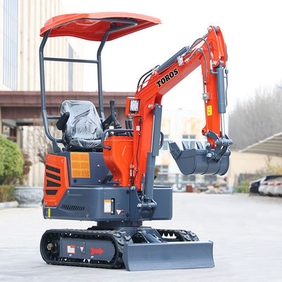 Mini Crawler Excavator Roadworks 1200kg Κατασκευή Βιομηχανική Χρήση
