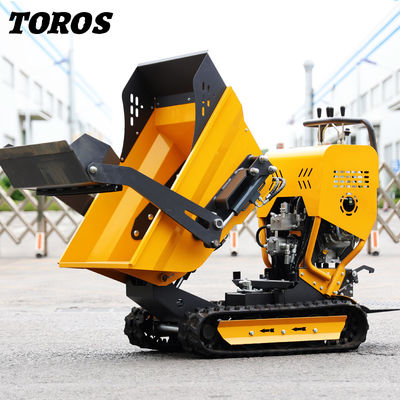 Προσωπική φόρτιση σε ντίζελ Mini Crawler Dumper 200HP-400HP ισχύς