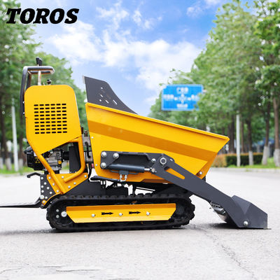 200-400HP ντίζελ Μίνι ντάμπερ φορτηγό με φύλλο / αέρας ανάρτηση