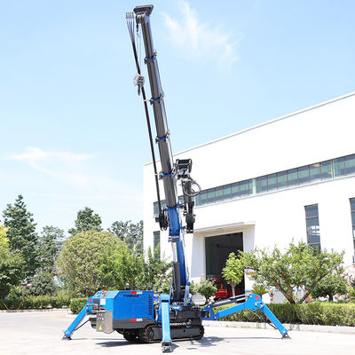 Προσαρμόσιμος Small Spider Crane 3t Mini Crawler Crawler Crane 16,8m Span