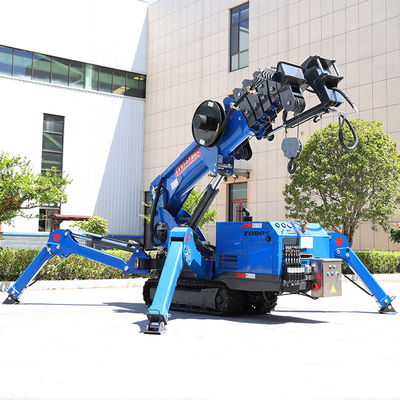 Υψηλής απόδοσης Spyder Cranes αράχνη σέρνοντας γερανό υδραυλική ώθηση