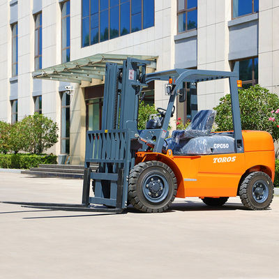 Ασφάλεια 3500kg Βελκυστήρας που λειτουργεί με ντίζελ με κινητή πιρούνι