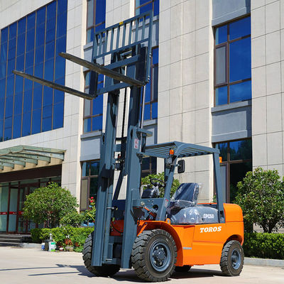 Πορτοκαλί 2,5-3,5t Diesel Powered Forklift προσαρμοσμένο για βαριές εργασίες