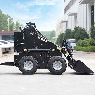 Πολλαπλή λειτουργία Mini Skid Steer Loader 60-70In ύψος υψηλή απόδοση