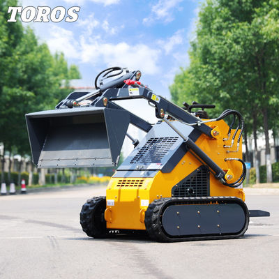 Πολυλειτουργικό 25-35hp Στάσου πίσω από Mini Skid Steer Μικρό φορτιστή Skid