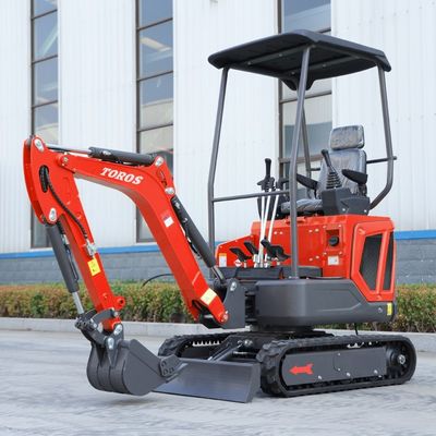 16MPa Προσαρμόσιμη Μίνι Excavator Crawler στο Ορυχείο
