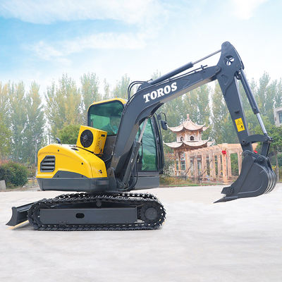 4000kg Μίνι Εκσκαφέας Μηχανή 300mm πλάτος τροχιάς μέγιστη ανασκαφή ακτίνα 4730mm