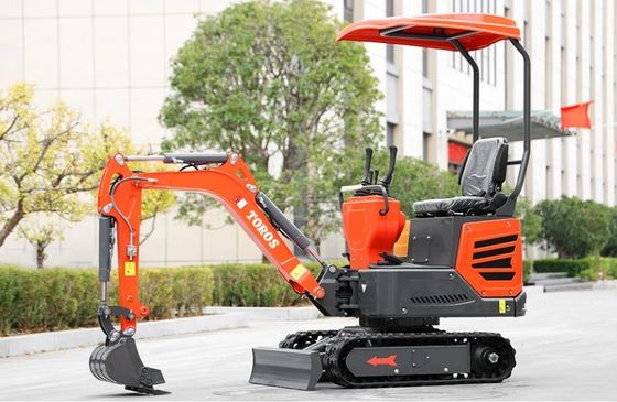 Μίνι εκσκαφέας 1200kg βάρος λειτουργίας, κινητήρας Kubota
