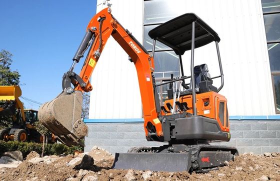Μίνι εκσκαφέας 1600kg λειτουργικό βάρος, κινητήρας Kubota