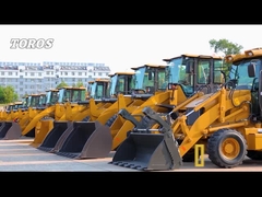 Backhoe μηχανή φορτωτών