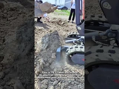 Δημοτικά Έργα 1,2 Ton 0,8 Ton Mini Excavator Machine High Power