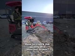 Σπιτικό Εμπορικό 1.2 τόνων Εκσκαφέας Mini Crawler Digger Προσαρμοσμένο